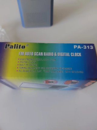 Radio Palito PA-313 FM Portatile Sveglia