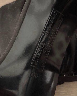 Lote de 2 Zapatos Zara y Yanko Mujer Negros