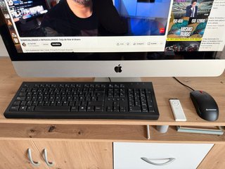 iMac 27 rápido. SSD + HDD, mando, teclado y ratón.
