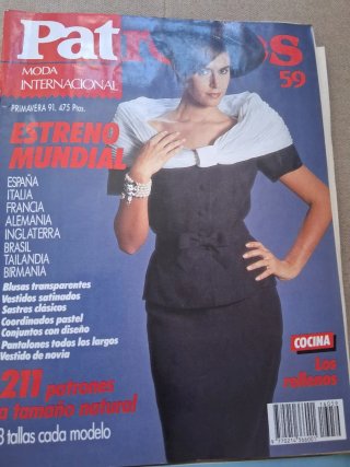 Revistas moda vintage - años 80-90