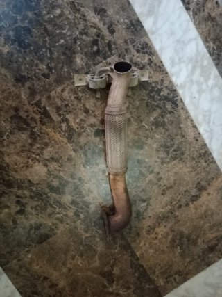 Tubo de escape VAG con flexible