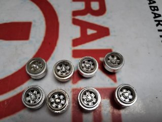 Lote llantas delanteras Tyrrel P34 Scalextric