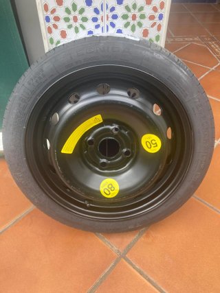 Rueda de repuesto tipo galleta 15" – NUEVA/SIN USO