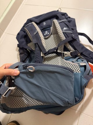 Mochila Quechua 30L Azul Naranja