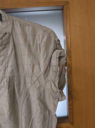 Vestido Bershka Beige Talla L
