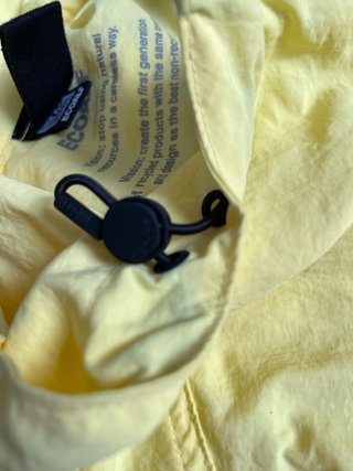 Chubasquero Ecoalf Amarillo Mujer