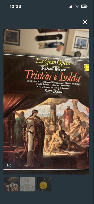 Vinilo Tristán e Isolda - Wagner