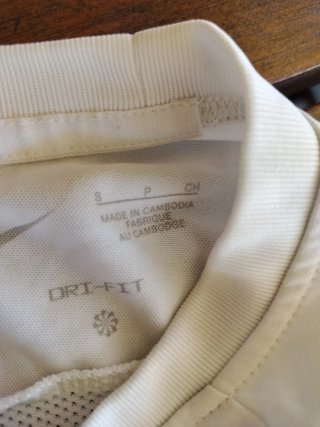 Camiseta técnica Nike blanca