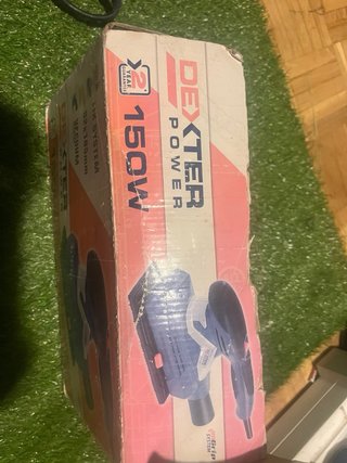 Lijadora eléctrica azul