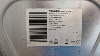 Scheda elettronica frontale per lavatrice Miele W1 Classic
