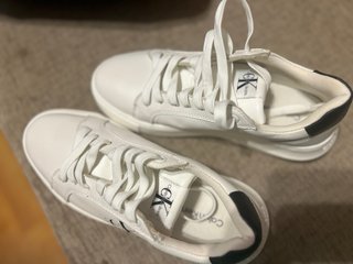 Zapatillas Calvin Klein Jeans Blancas y Negras