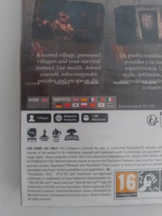 PRECINTADO. Shame Legacy The Cult Edition PS5