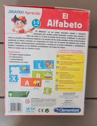 Juego Educativo Clementoni El Alfabeto