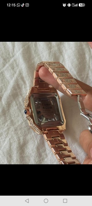 Orologio Cartier Oro e Diamanti