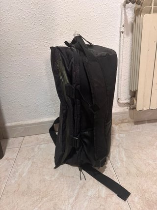 Mochila Deportiva Convertible Kipsta Negra