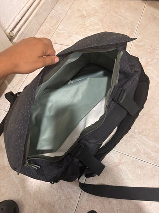 Mochila Deportiva Convertible Kipsta Negra