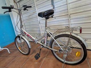 Bicicleta Plegable Urban Concept Plata