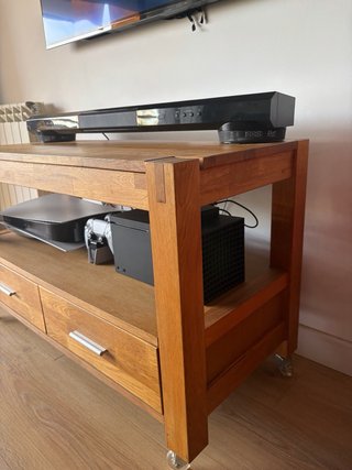 Mueble TV madera 102x45x55