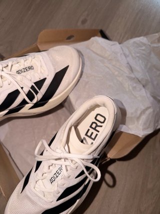 Zapatillas Adidas Running Adizero Blancas