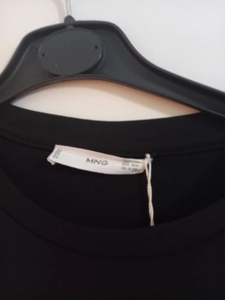 Vestito Mango nero con nodo