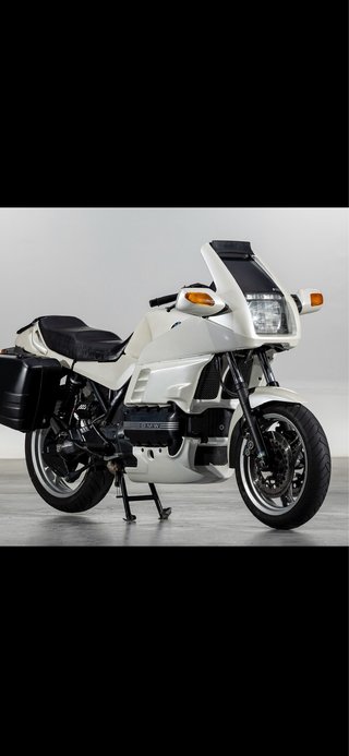BMW K100RS Blanca, perfecta.