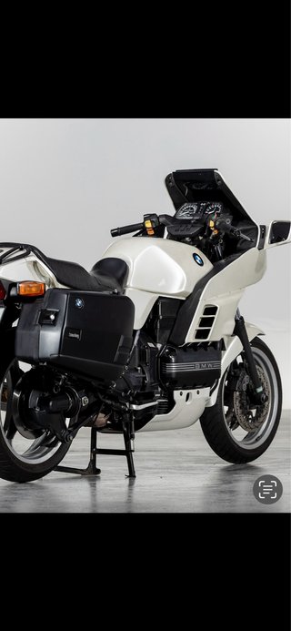 BMW K100RS Blanca, perfecta.