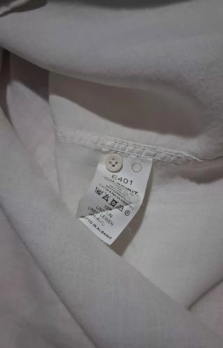 Camicia uomo ON SPIRIT mezza manica lino