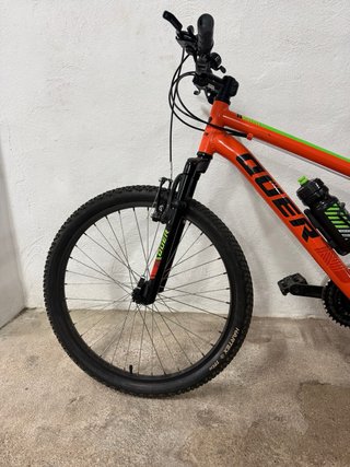 Bicicleta Montaña 24 Naranja