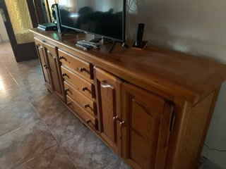Mueble comedor madera maciza
