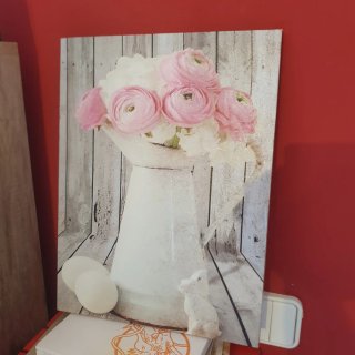 2 Cuadros Rosas 40x30