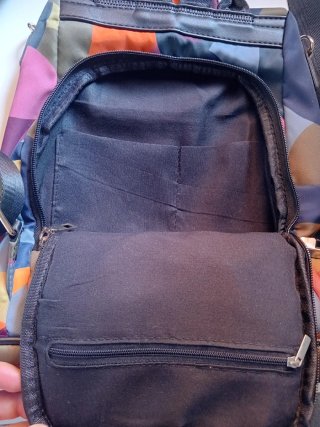 Mochila Mujer Antirrobo Multicolor