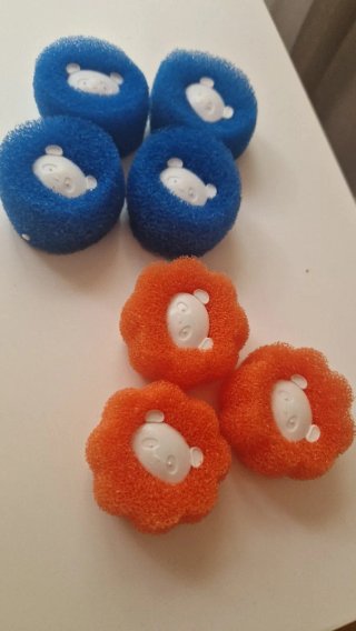 Lote de antipelusas para lavadora