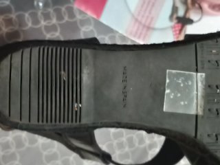 Sandalias de piel Billibi negras