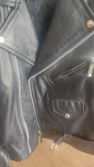 Chaqueta de cuero hombre