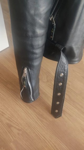 Chaqueta de cuero hombre