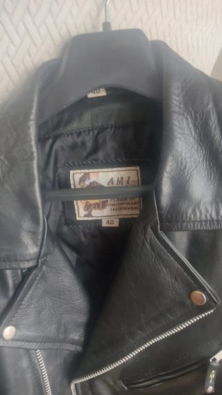 Chaqueta de cuero hombre