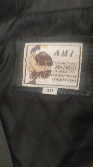 Chaqueta de cuero hombre