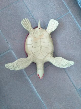 Figura Tortuga Marina Gigante 24x24 cm Goma
