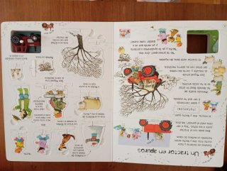 Libro infantil Juega con el tractor USBORNE