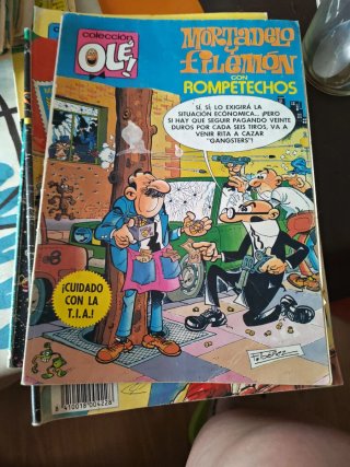 Tebeos de Mortadelo y filemon