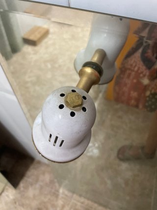 Espejo de baño con apliques