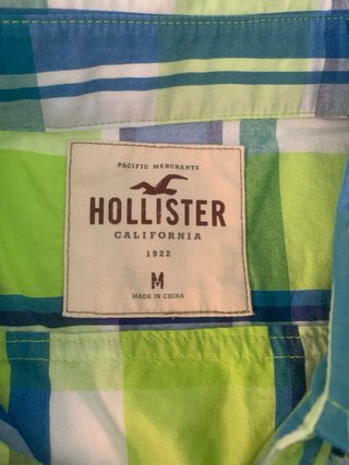 Camisa Hollister cuadros M
