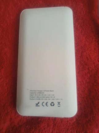 Batería Externa Silverht 4000mAh