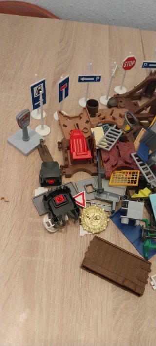 Playmobil,lote,piezas,despieze,medieval,policia,et