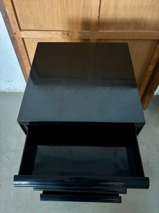 Archivador Kartell Negro Plástico