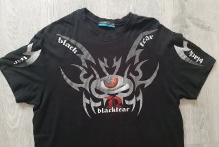 Camiseta Estampada blacktear Manga Corta