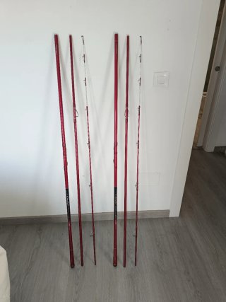 Pareja cañas Daiwa Tournament Caster 30 Híbridas