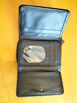 Cartera Desigual Negra con Diseño Floral