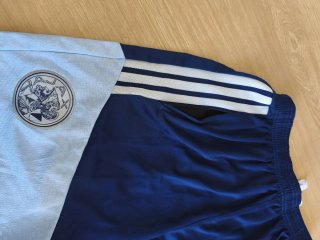 Conjunto Adidas Fútbol Azul y Blanco