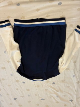 Chaqueta Mayoral azul y blanco. Talla 8
